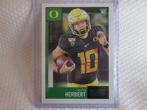 2020 Score Justin Herbert Rookie Ca...