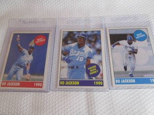 1990 Bo Jackson Cards...