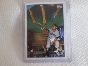 2009 Topps Mickey Mantle Card...