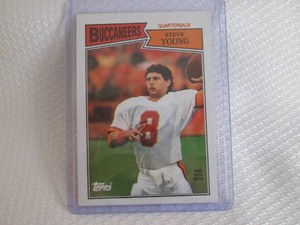 1987 Topps Steve Young Card...