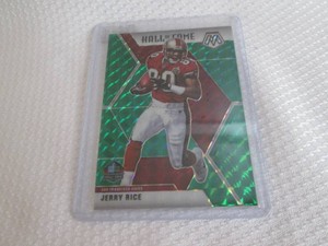 2020 Mosaic Jerry Rice Green Prizm...