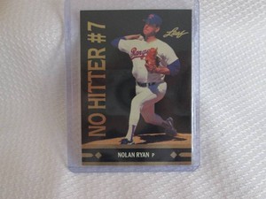 1991 Leaf Nolan Ryan Gold Moments C...
