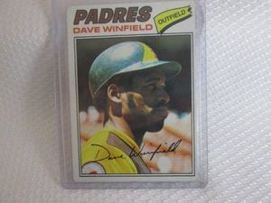 1977 Topps Dave Winfield Card...