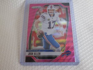 2024 Prizm Josh Allen Pink Prizm Ca...