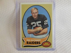 1970 Topps Fred Biletnikoff Card...