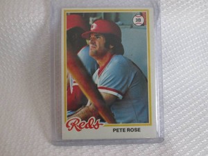 1978 Topps Pete Rose Card...