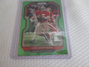 2020 Prizm Joe Montana Green Prizm ...