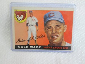 1956 Topps Gale Wade Card...
