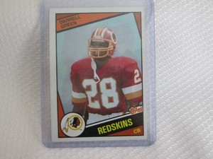 1984 Topps Darrell Green Rookie Car...