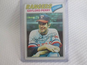 1977 Topps Gaylord Perry Card...