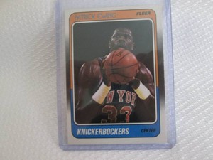 1988-89 Fleer Patrick Ewing Card...