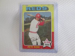 1975 Topps Pete Rose Card...