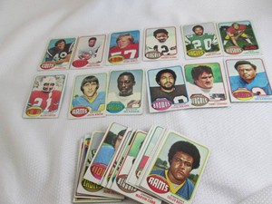 1976 & 77 Topps Football Cards...