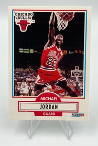 1990 Fleer Basketball #26 Michael Jordan Chicago Bulls (NM)