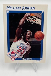 1991-92 NBA Hoops #253 Michael Jordan NBA East All-Star (NM)