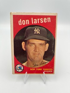 1959 Topps Baseball #205 Don Larsen New York Yankees