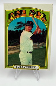 1972 Topps Baseball #37 Carl Yastrzemski Boston Red Sox