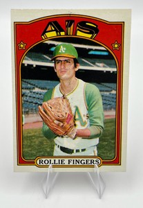 1972 Topps Baseball #241 Rollie Fingers Oakland Athletics - NICE