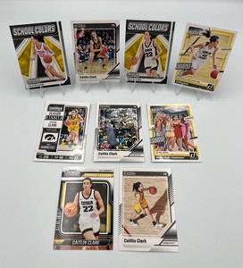 2024 Panini Collection Caitlin Clark Iowa Hawkeyes Basketball Card Lot (NM)