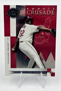 2001 Donruss Class of 2001 Rookie Crusade #RC-28 C.C. Sabathia Numbered 180300 Cleveland Indians HOFer (NM)