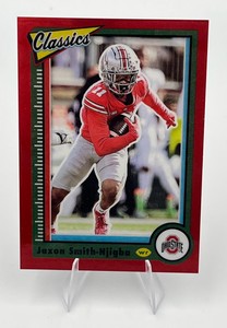 2023 Panini Chronicles Draft Picks #6 Red Jaxon Smith-Njigba RC (Jersey Match 011149) (NM)