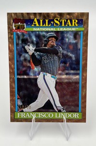 2026 Topps Series 2 All-Star Game Foil Francisco Lindor #91AS-9 Numbered 5050 (NM)