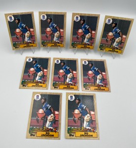 Huge Lot of 1987 Topps Future Stars #170 Bo Jackson Rookie Cards (NM)