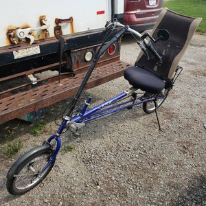 RANS V2 Recumbent Bicycle with SRAM Shifters and Accessories