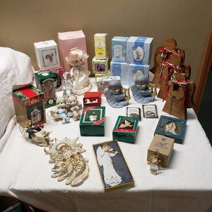 Lot of Precious Moments Collectibles, Ornaments, and Figurines