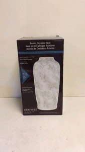 ELEMENTS RUSTIC CERAMIC VASE