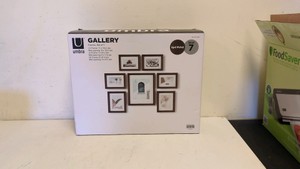 UMBRA GALLERY FRAMES SET OF 7 BROWN