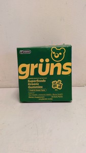 NEW GRUNS COMPREHENSIVE NUTRITION SUPERFOODS GREENS GUMMIES 35CT