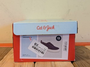 NEW CAT & JACK TODDLER JETT SNEAKERS SIZE 13 BLUE
