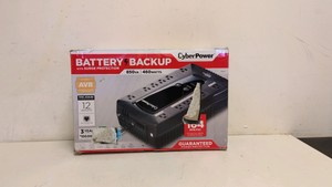 CYBERPOWER BATTERY BACKUP WITH SURGE PROTECTION 850VA  460WATTS