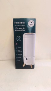 HOMEDICS WARM & COOL MIST ULTRASONIC HUMIDIFIER