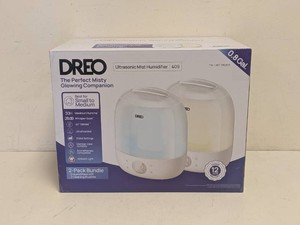 NEW DREO ULTRASONIC MIST HUMIDIFIER 2PK
