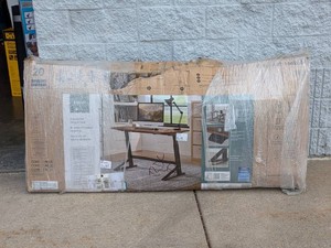 BAYSIDE FURNISHINGS ADJUSTABLE HEIGHT DESK