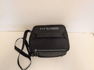 NEW TITAN PRO EXPANDABLE LUNCH BOX WITH ICE WALLS BLACK