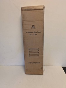 E-SHAPED SHOE RACK