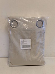 NEW VELVET TOTAL BLACKOUT PANEL PAIR OATMEAL 2PK