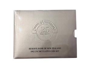 1992 Reserve Bank New Zealand Silver Anniversary Coin Set