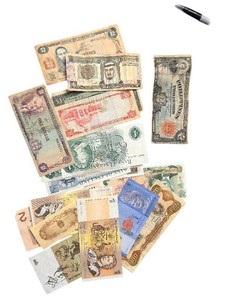 Assorted Foreign Currency Banknotes Mixed Lot