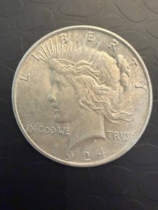 1924 Peace Silver Dollar - Philadelphia