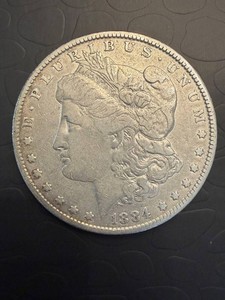 1884 Morgan Silver Dollar