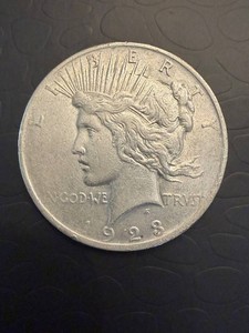 1923 Peace Silver Dollar