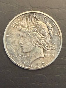 1922 United States Peace Silver Dollar