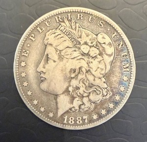 1887 United States Morgan Silver Dollar