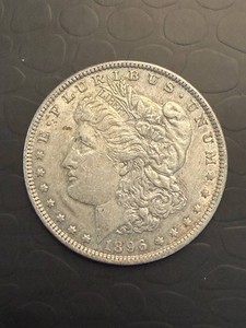 1896 United States Morgan Silver Dollar