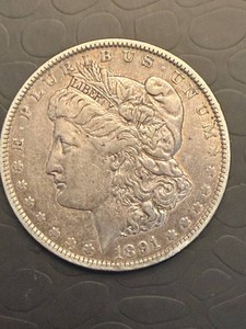 1891 Morgan Silver Dollar - Philadelphia No Mint Mark