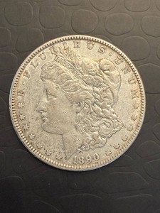 1890 Morgan Silver Dollar